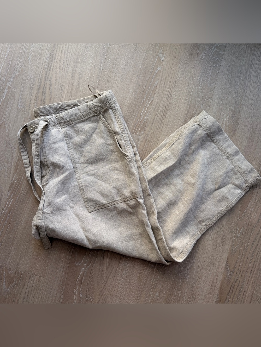 Gap 100% linen pants
